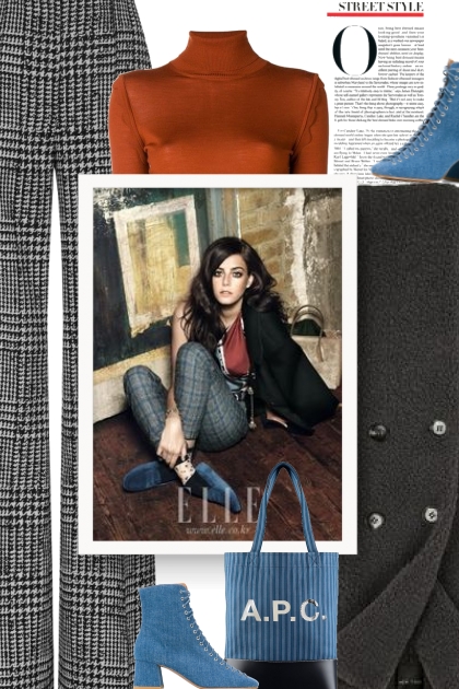 Carolina Herrera Checked pants - Modna kombinacija