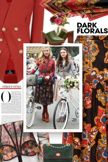 Warm Path Floral Skirt - Модное сочетание