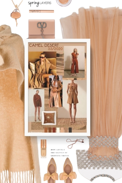 Camel desert- Combinaciónde moda