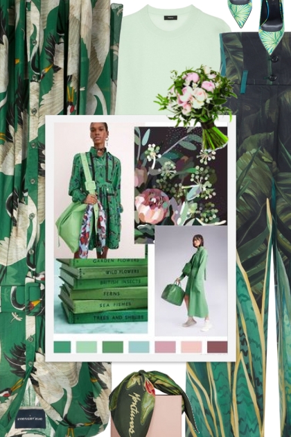 Fresh green- Fashion set