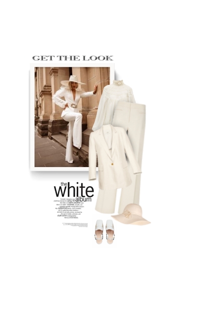 get the look - white- Fashion set