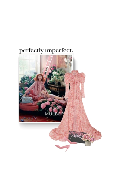 Ruffled floral-print  dress- Combinazione di moda