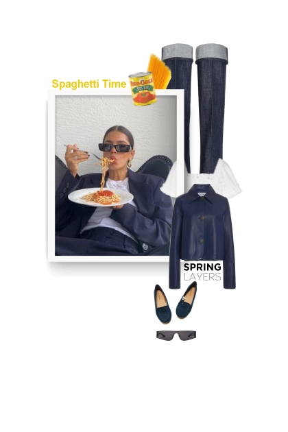 Spaghetti Time- Fashion set