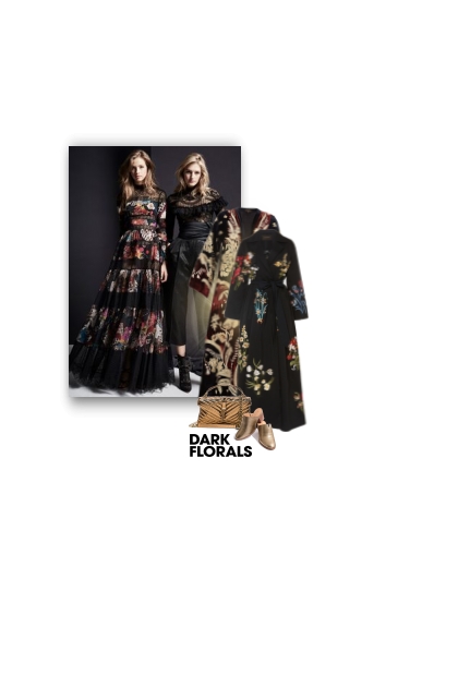 Dark Florals 2020- Fashion set