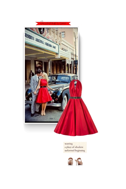 Romona Keveza plunge full skirt gown - Модное сочетание
