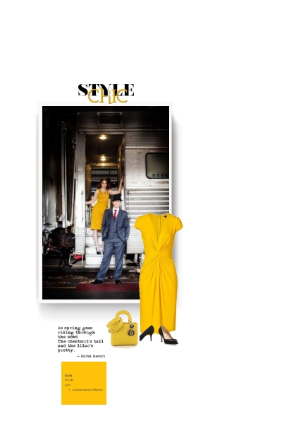 Style chic - yellow- 搭配