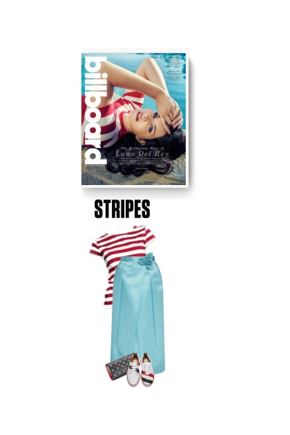 Stripe Shirt - Combinaciónde moda