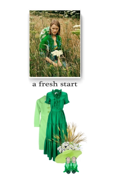 green spring 2020- combinação de moda