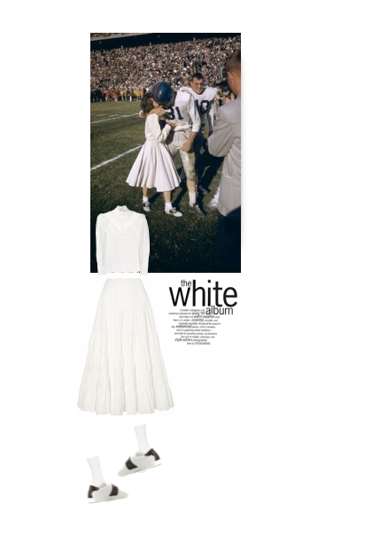vintage style - the white album- Combinazione di moda