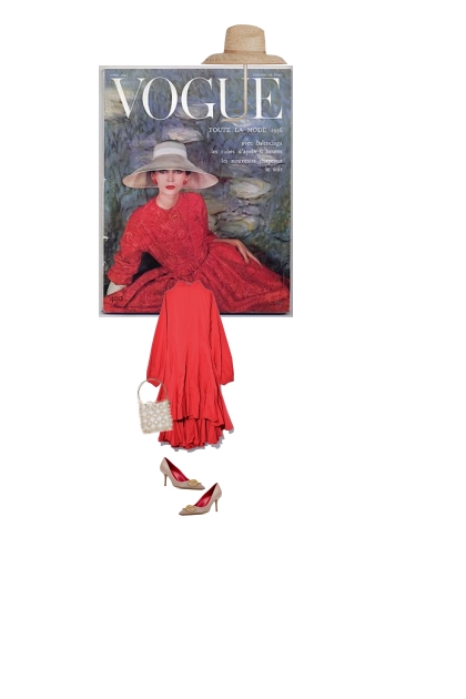 The lady in red is dancing with me- Fashion set