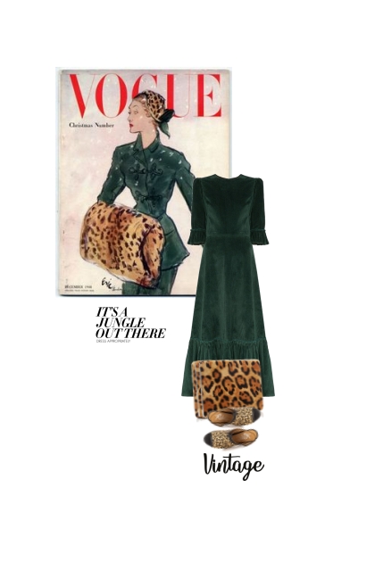 Hunting Season Leopard-Print Velvet Clutch- Combinazione di moda