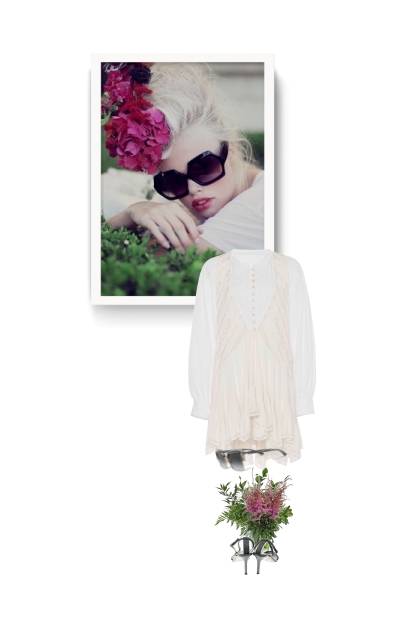 Isabel Marant Yacolt Ruffled Cotton Midi Dress- Модное сочетание