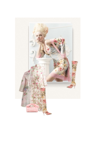 GIAMBATTISTA VALLI floral print dress 