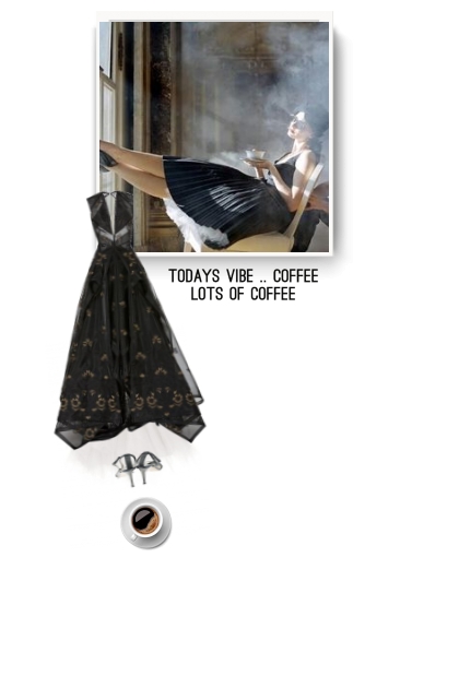 Zac Posen black dress - Modna kombinacija