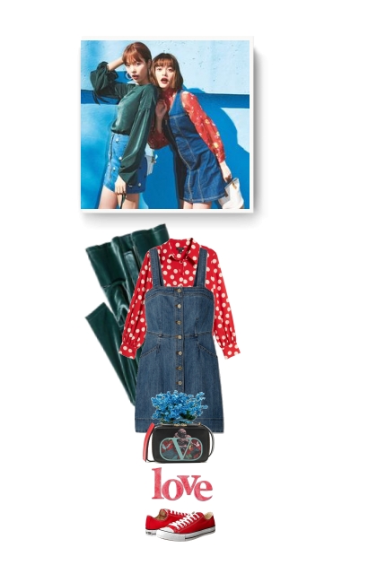 Michael Kors Denim Dress - Fashion set