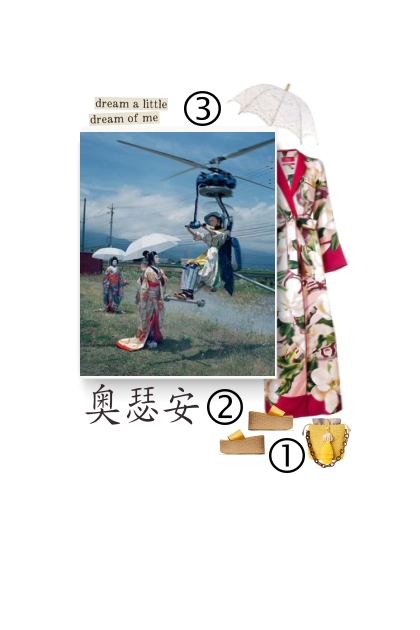 Womens Day - kimono- Fashion set