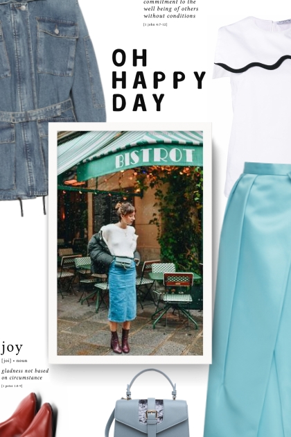 Prada Flower-Trimmed Satin Midi Skirt - combinação de moda