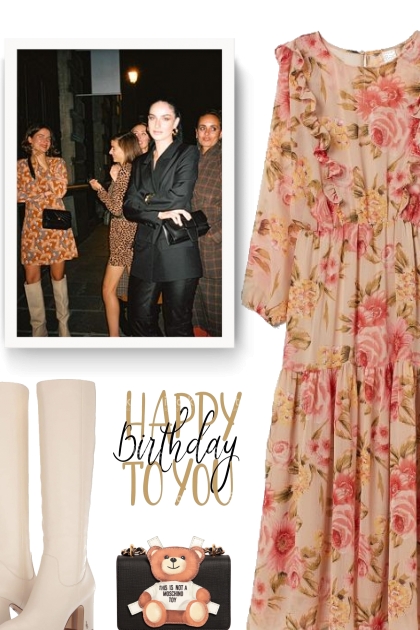 Happy Birthday to You- Combinazione di moda