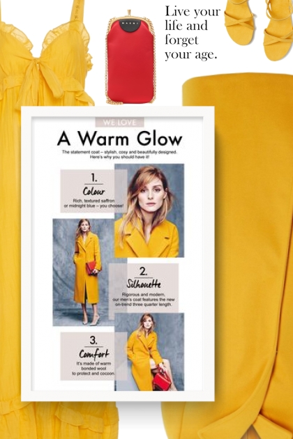 A warm glow - spring 2020- Combinazione di moda