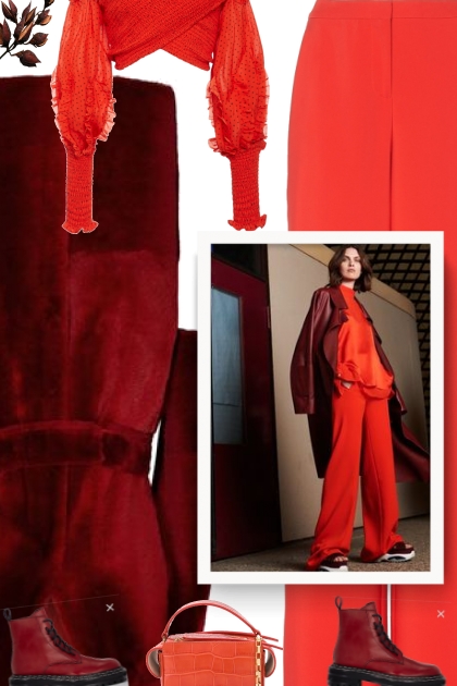 PROENZA SCHOULER red boot - Fashion set