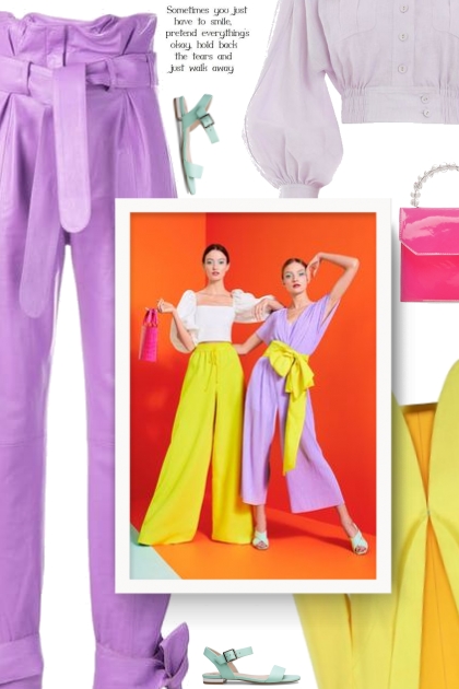 Lavender Top 2020- Modekombination