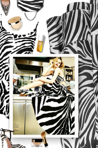 AQUAZZURA Candance zebra print pumps - combinação de moda