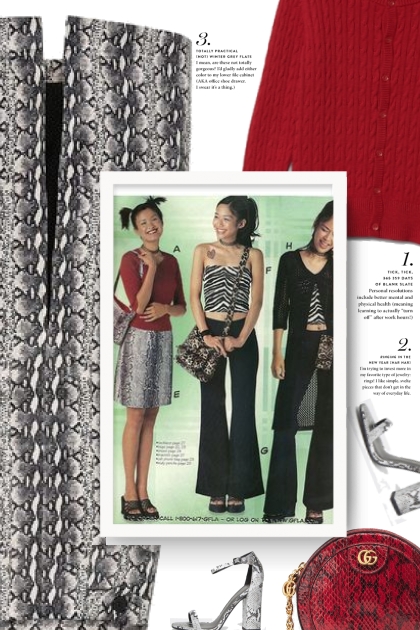 Gucci Ophidia snakeskin mini round bag- Модное сочетание