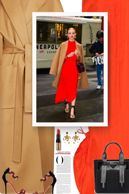 Bobbi Brown Luxe Lip Color - red- Modna kombinacija