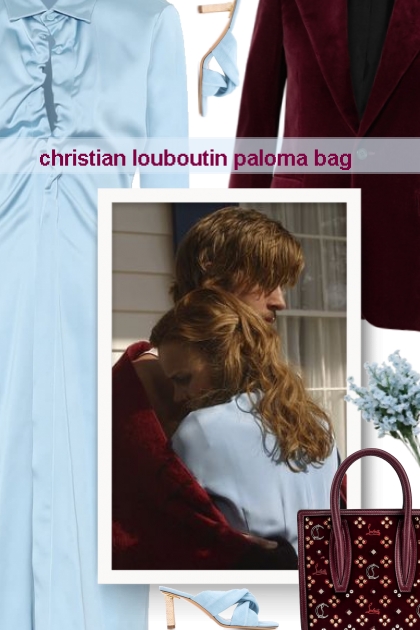 christian louboutin Paloma bag- Modna kombinacija
