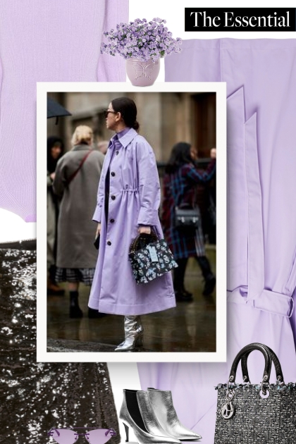 millennial purple sweater - Модное сочетание