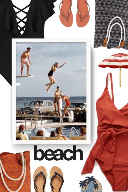  Beach Bag- Modna kombinacija