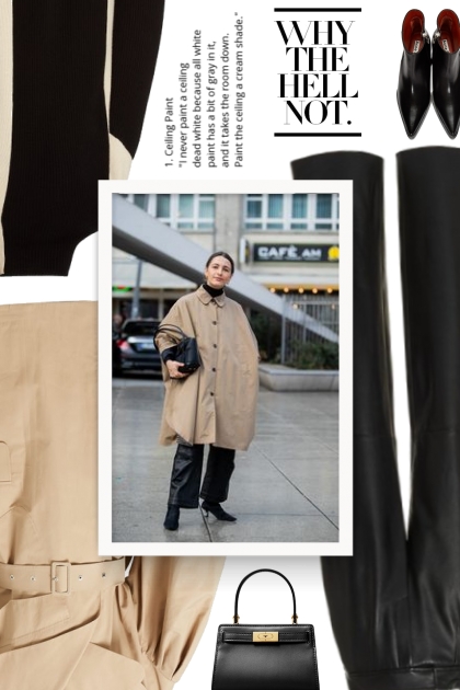 SIMONE ROCHA coat - fall style- Modna kombinacija