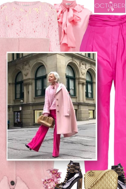 october - pink- Fashion set