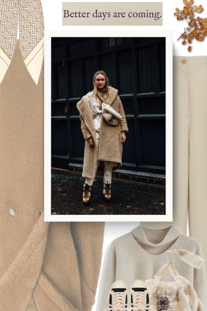 Teddy Bear Winter Coat - Combinazione di moda