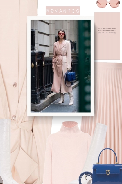 pink, white and blue- Combinaciónde moda