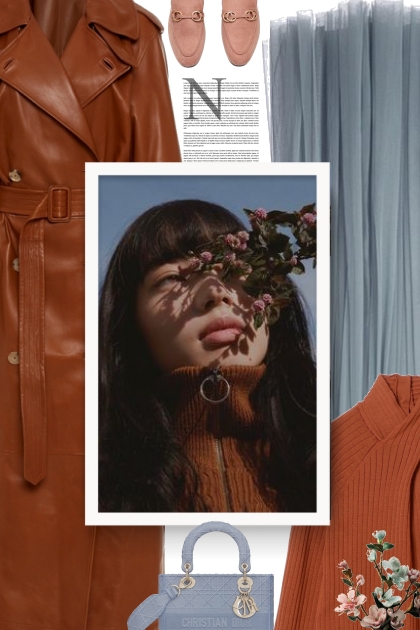 RALPH LAUREN leather coat - Combinazione di moda