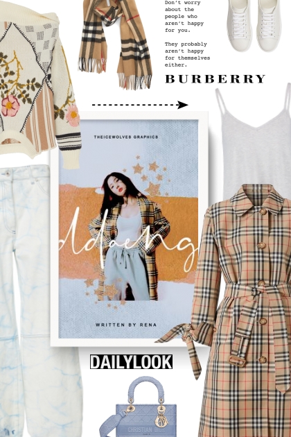 Fall - Burberry Style- コーディネート