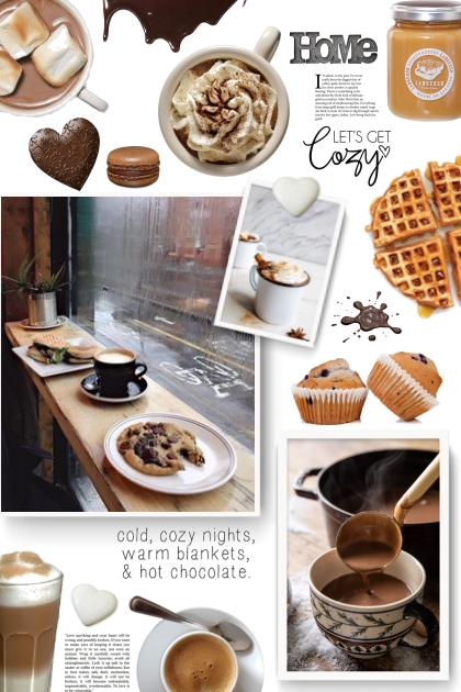  Creamy Coconut Hot Chocolate- Fashion set