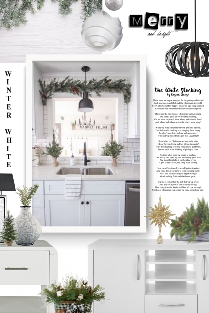 winter white - kitchen- Модное сочетание