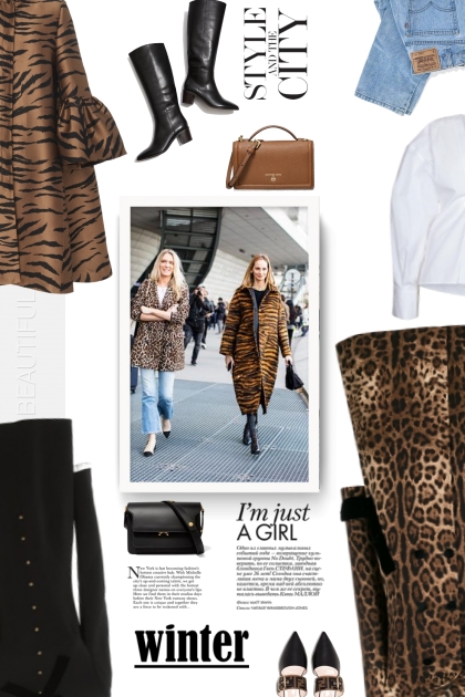 leopard and tiger- Fashion set