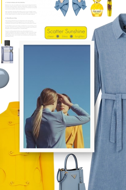 yellow and blue 2021- Combinazione di moda