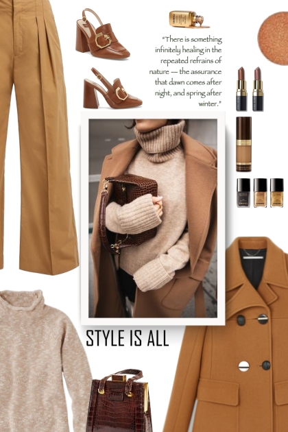 style is all- Combinazione di moda