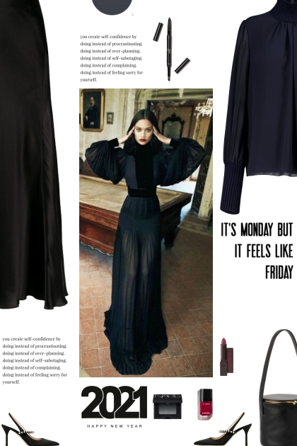 MIU MIU black embellished escarpin - Модное сочетание