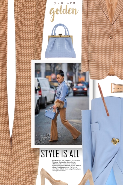 Stella Mccartney blazer - combinação de moda