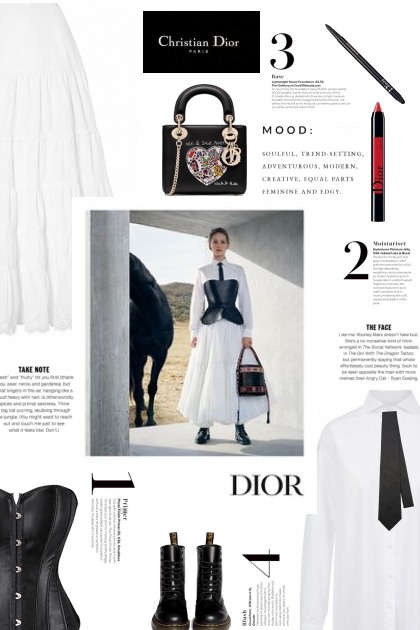  Dior bag- Модное сочетание