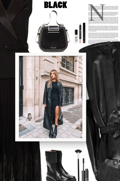 best in black- Combinaciónde moda