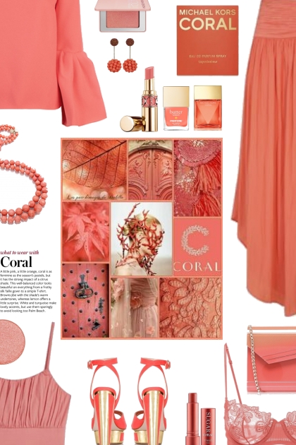 coral- Combinaciónde moda