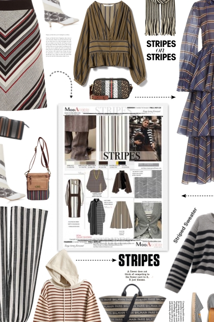 stripes 2021- Fashion set