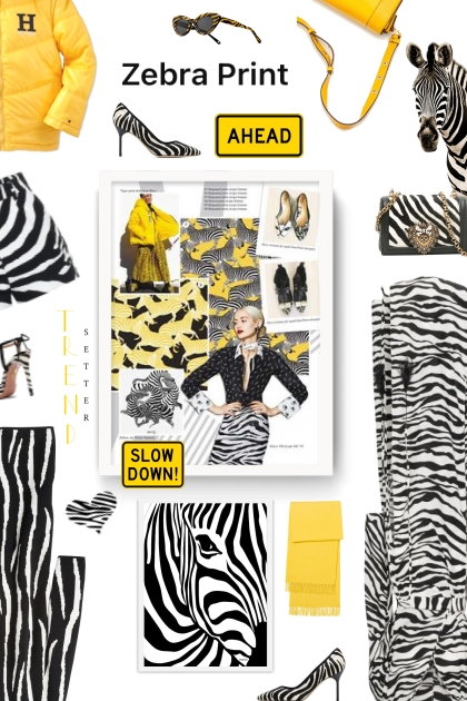 zebra print 2021- Modna kombinacija