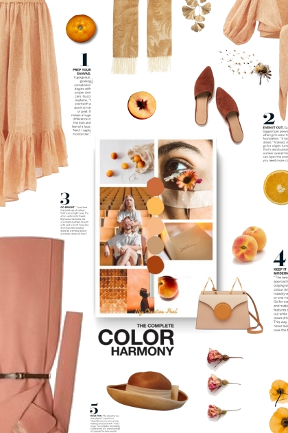 orange halved - Fashion set
